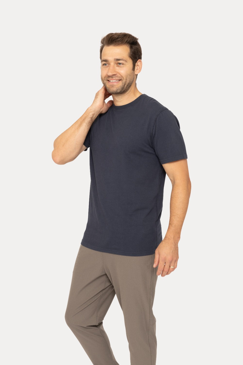 Pima Cotton Blend Short Sleeve T